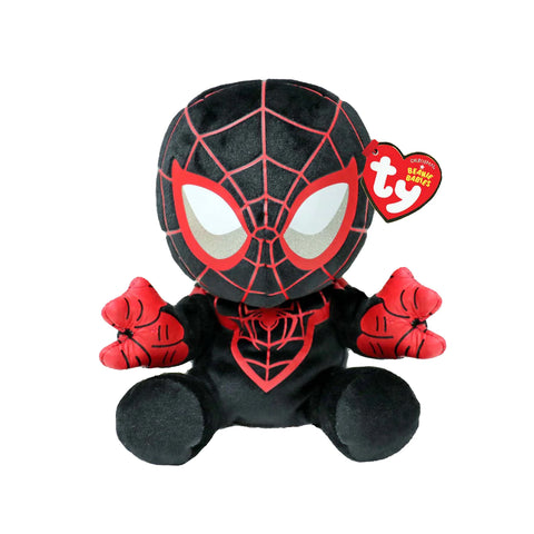 Ty Beanie Babies 8 Inch Miles Morales Spiderman Marvel Plush Toy