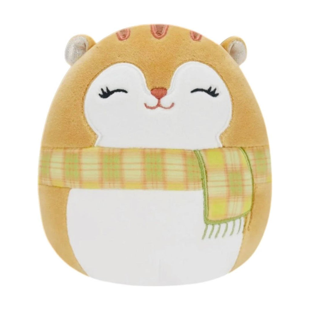 Squishmallow 7.5 Inch Erin the Squirrel with Scarf Plush Toy