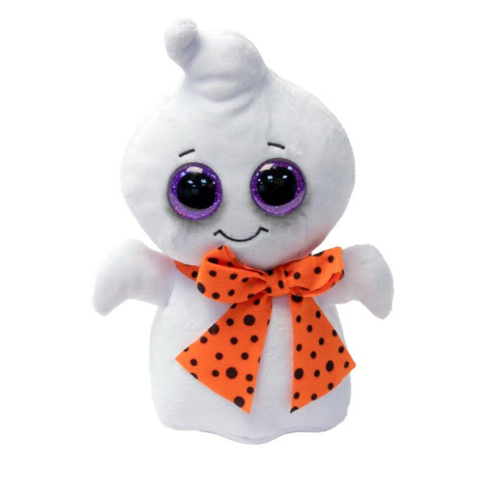 Ty Beanie Babies 8 Inch Carrie the Ghost Halloween Plush Toy