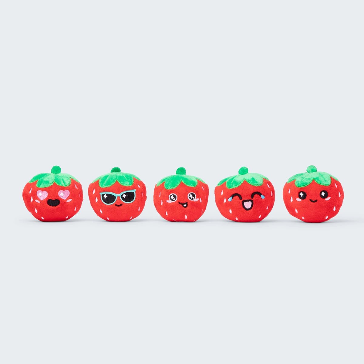Emotional Support Strawberries Set of 5 Plush Toys by What Do You Meme - Owl & Goose Gifts