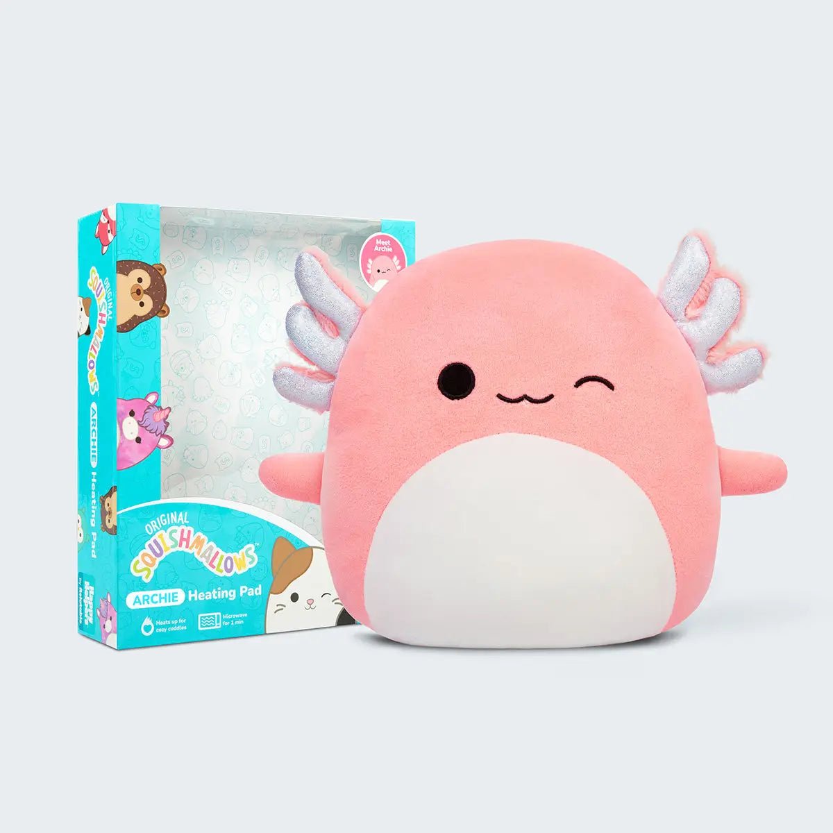 Squishmallow Archie the Axolotl Heating Pad by What Do You