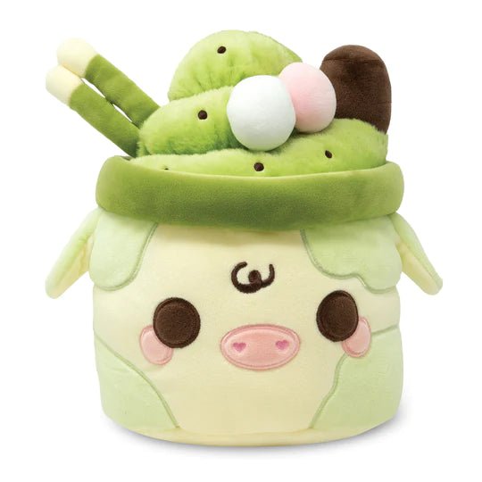Cuddle Barn 11 Inch Matcha Mooshake Kawaii Plush Toy - Owl & Goose Gifts