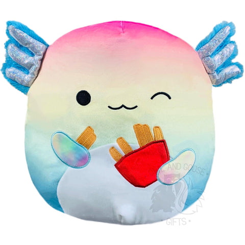 Squishmallow 12 Inch Aika the Axolotl I Got That Squad Plush Toy - Owl & Goose Gifts