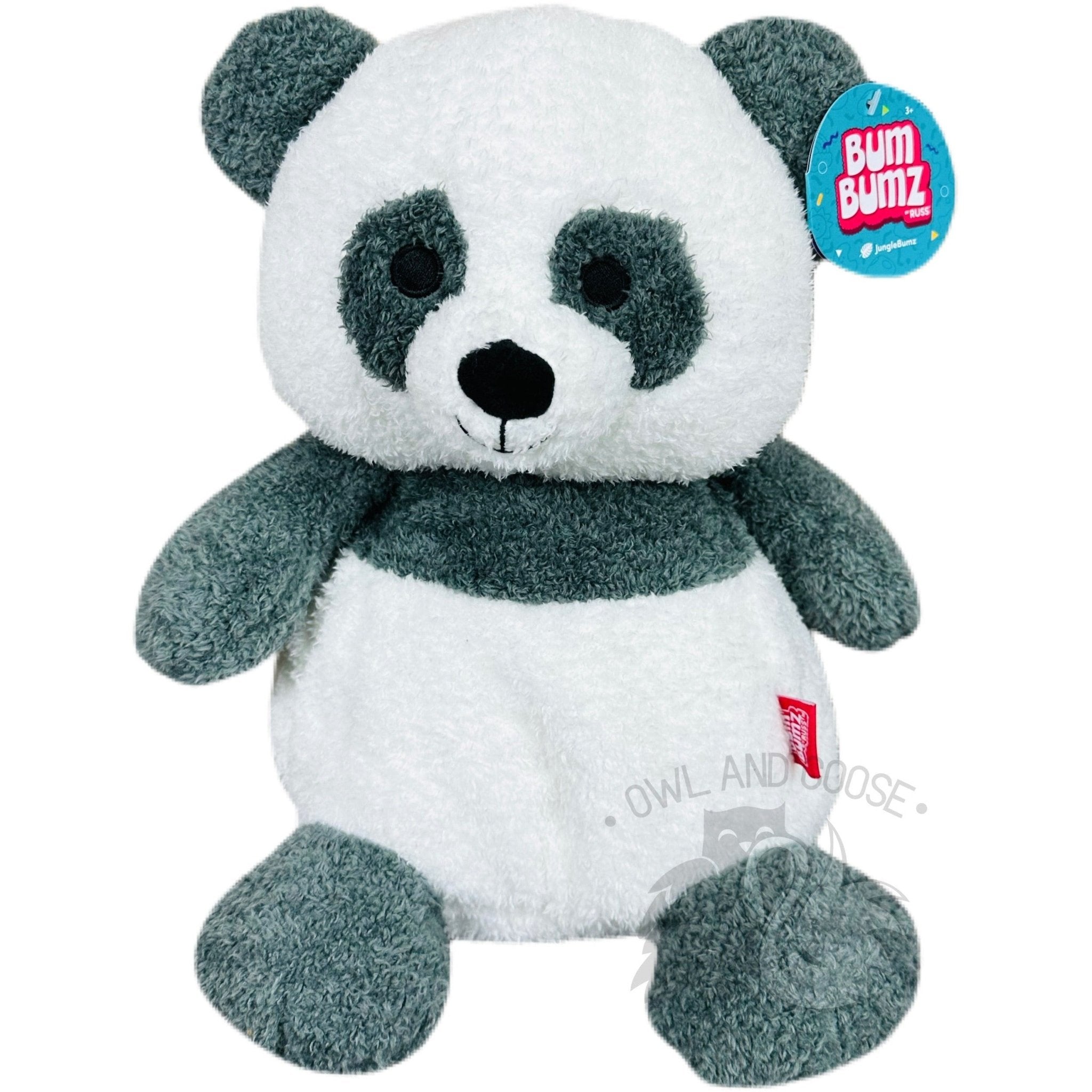 Bumbumz 12 Inch Pakko the Panda Plush Toy - Owl & Goose Gifts