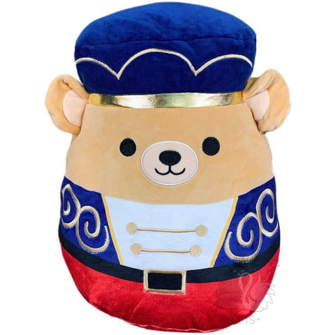 Squishmallow 12 Inch Braven the Bear Nutcracker Christmas Plush Toy ...