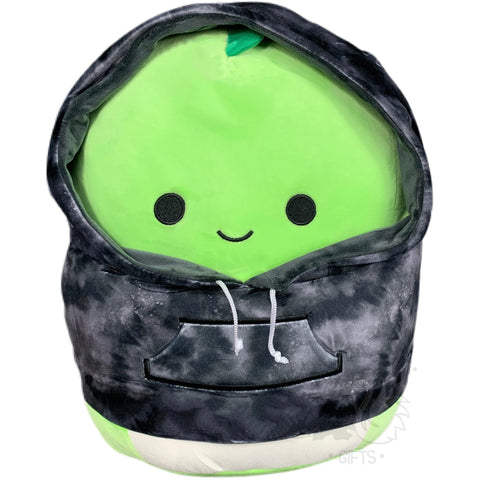 Squishmallow 12 Inch Danny the Dinosaur Hoodie Squad Plush Toy - Owl & Goose Gifts