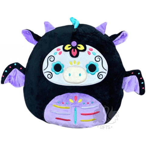 Squishmallow 12 Inch Phylo the Dragon Day of the Dead Plush Toy - Owl & Goose Gifts