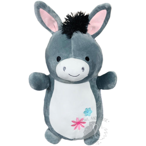 Squishmallow 14 Inch Jason the Donkey Easter Hug Mees Plush Toy - Owl & Goose Gifts