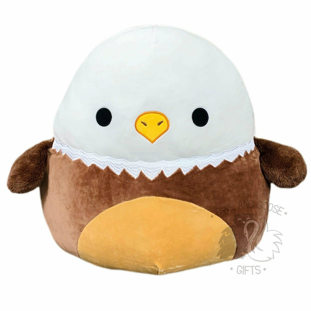 Squishmallow 16 Inch Edward the Eagle Plush Toy - Owl & Goose Gifts