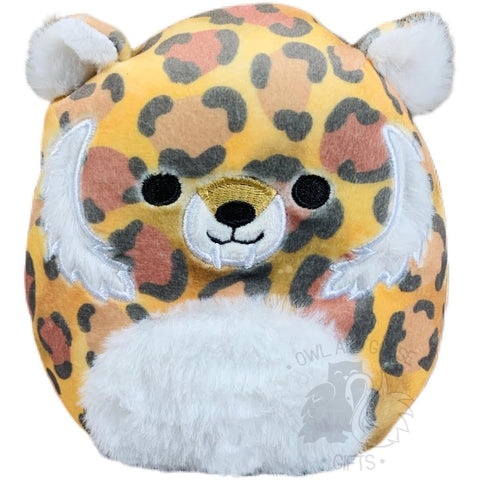 Squishmallow 5 Inch Cherie the Sabre Tooth Tiger Plush Toy - Owl & Goose Gifts