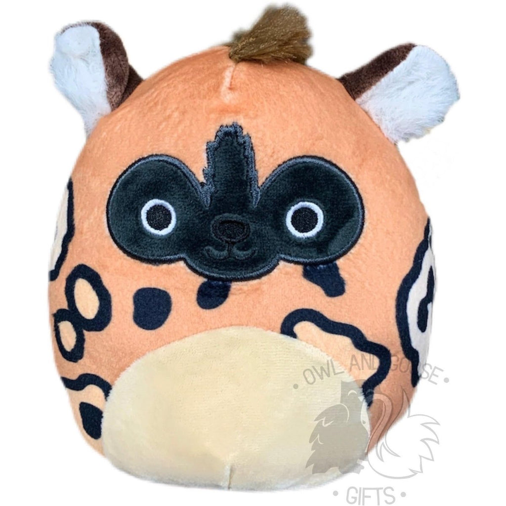 Squishmallow 5 Inch Deeto the African Wild Dog Plush Toy - Owl & Goose Gifts
