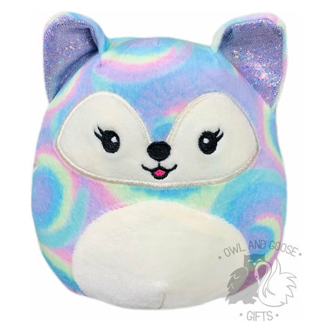 Squishmallow 5 Inch Felexine the Fox Plush Toy - Owl & Goose Gifts