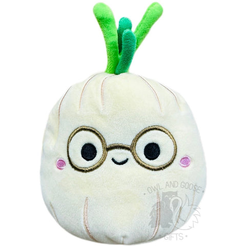 Squishmallow 5 Inch Isolde the Onion Plush Toy - Owl & Goose Gifts