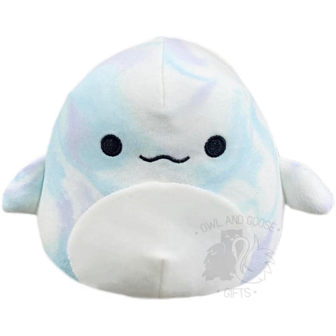 Squishmallow 5 Inch Laslow the Beluga Whale Plush Toy - Owl & Goose Gifts