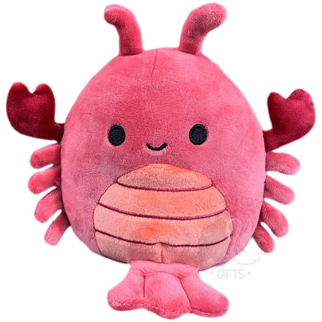 Squishmallow 5 Inch Lorono the Lobster Plush Toy - Owl & Goose Gifts
