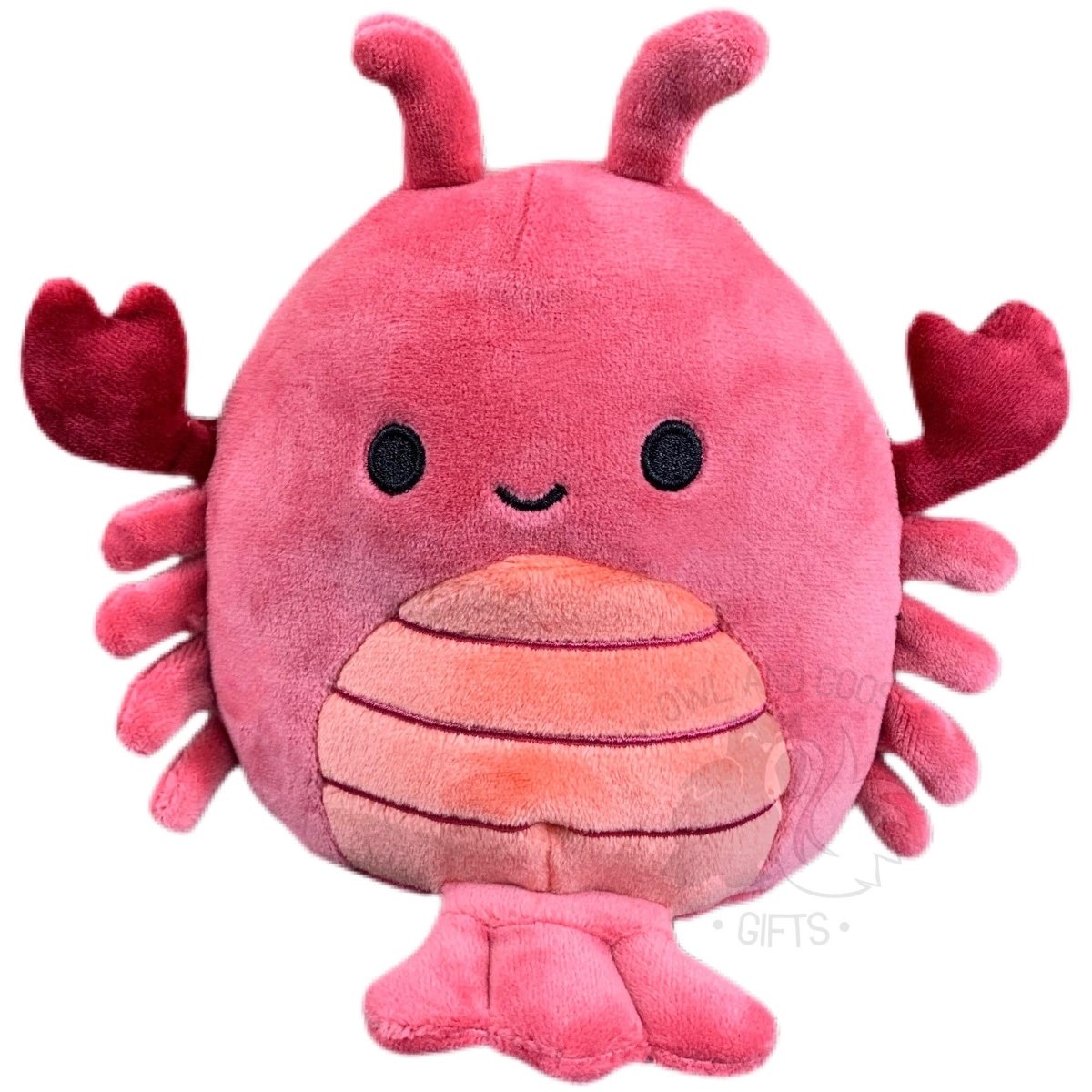 Squishmallow 5 Inch Lorono the Lobster Plush Toy Owl & Goose Gifts