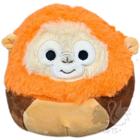 Squishmallow 5 Inch Robb the Orangutan Plush Toy - Owl & Goose Gifts