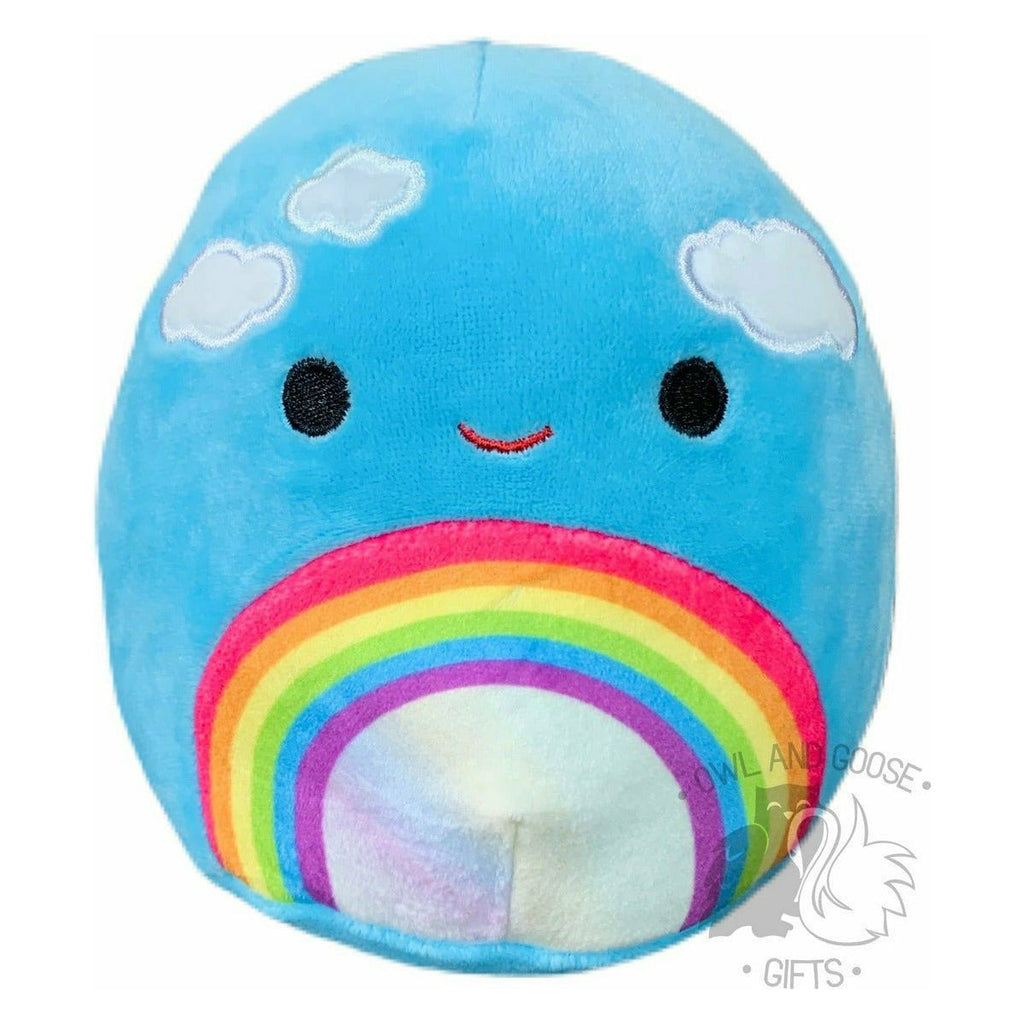 Squishmallow 5 Inch Vera the Rainbow Plush Toy - Owl & Goose Gifts