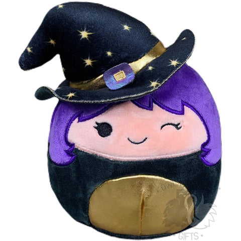 Squishmallow 5 Inch Voodie the Witch Halloween Plush Toy - Owl & Goose Gifts