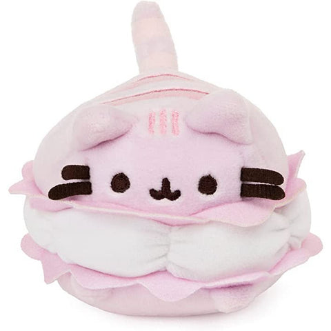 Pusheen 4 Inch Pink Macaron Cookie Plush Toy - Owl & Goose Gifts