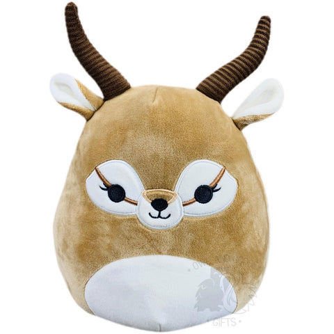 Squishmallow 8 Inch Adila the Antelope Plush Toy - Owl & Goose Gifts