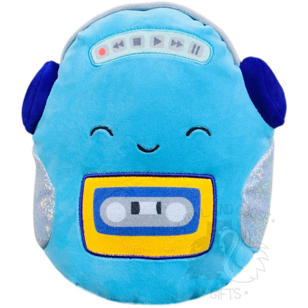 Squishmallow 8 Inch Adrian the Cassette Player Plush Toy - Owl & Goose Gifts