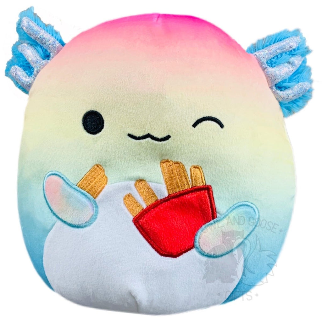 Squishmallow 8 Inch Aika the Axolotl I Got That Squad Plush Toy - Owl & Goose Gifts