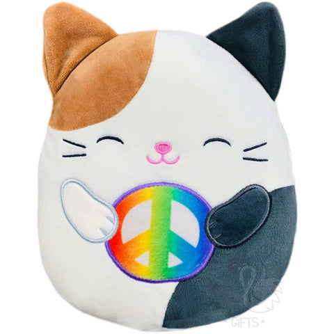 Squishmallow 8 Inch Cam the Cat I Got That Squad Plush Toy - Owl & Goose Gifts