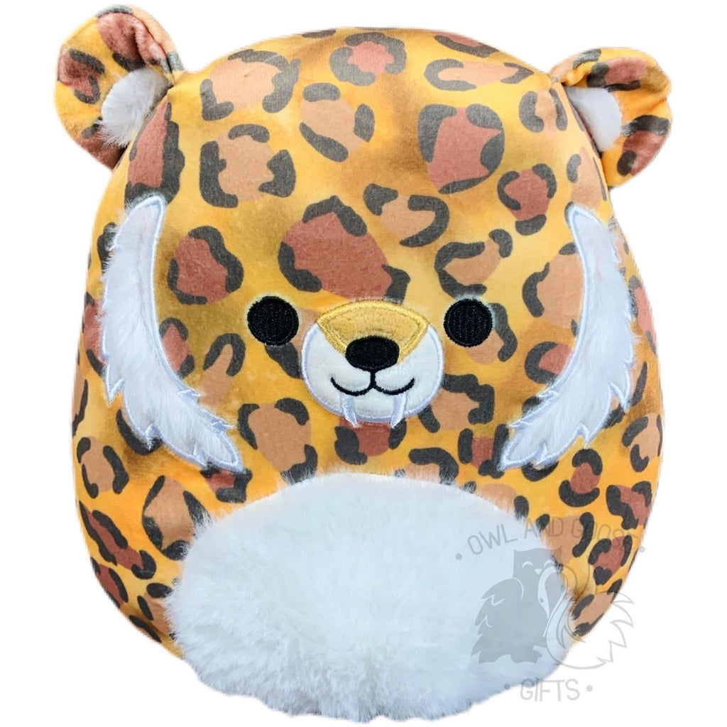 Squishmallow 8 Inch Cherie the Sabre Tooth Tiger Plush Toy - Owl & Goose Gifts