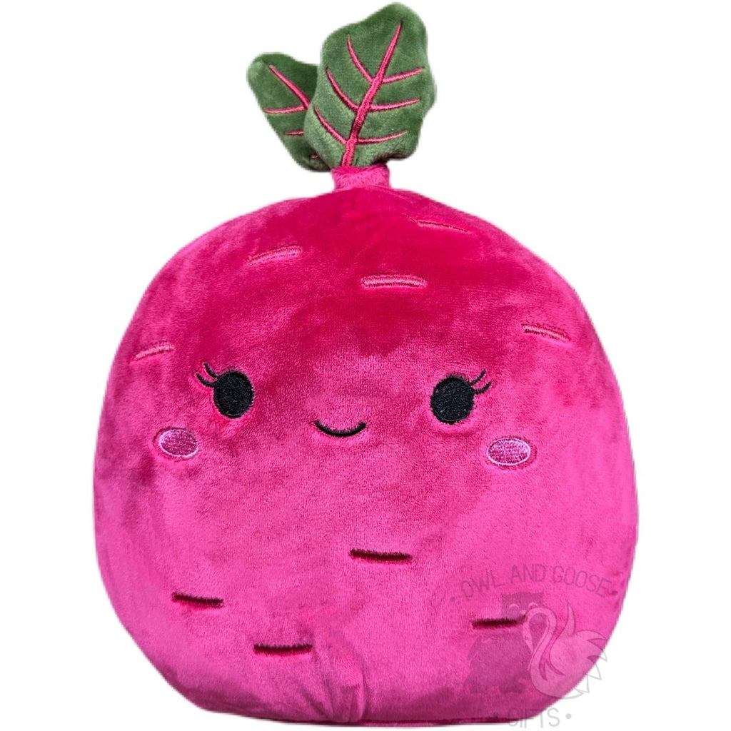 Squishmallow 8 Inch Claudia the Beet Plush Toy - Owl & Goose Gifts