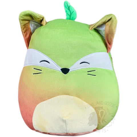 Squishmallow 8 Inch Fifi the Fox in Pear Costume Plush Toy - Owl & Goose Gifts