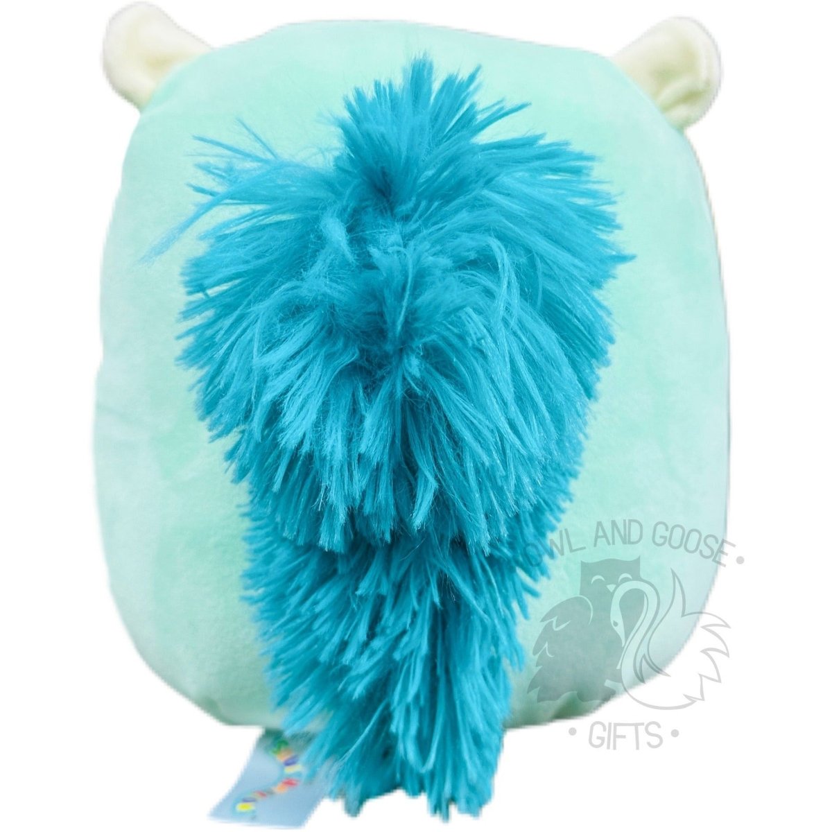 Squishmallow 8 Inch Fuyuki the Green Squirrel Plush Toy - Owl & Goose Gifts