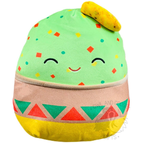 Squishmallow 8 Inch Gideon the Guacomole Plush Toy - Owl & Goose Gifts
