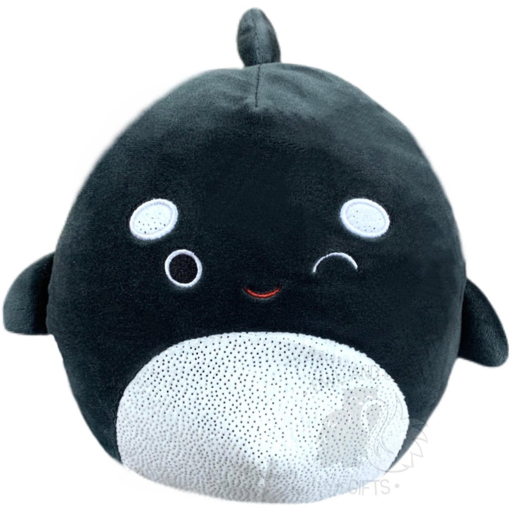 Squishmallow 8 Inch Kai the Orca Whale Plush Toy - Owl & Goose Gifts