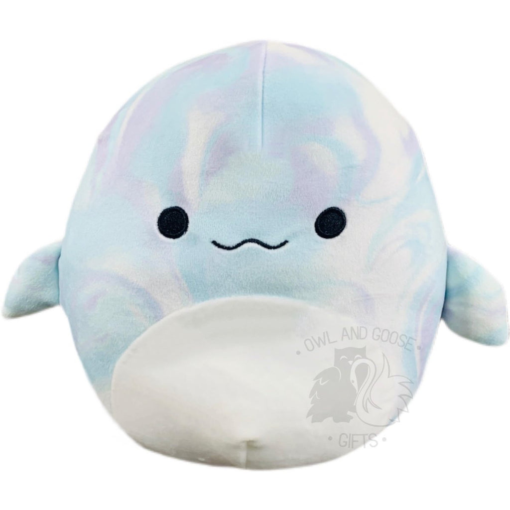 Squishmallow 8 Inch Laslow the Beluga Whale Plush Toy - Owl & Goose Gifts