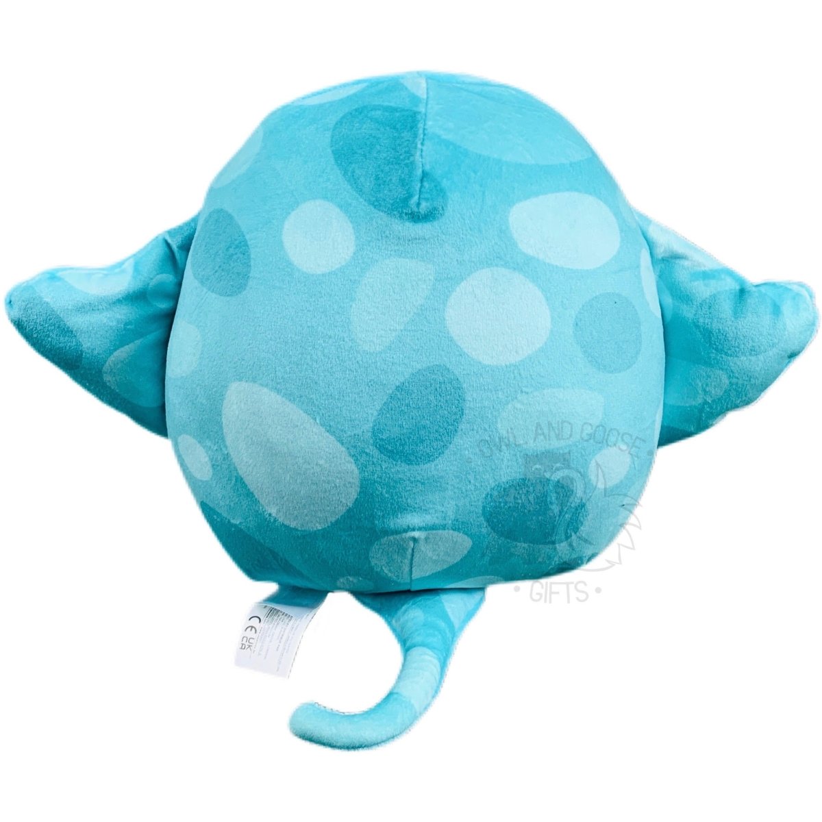 Squishmallow 8 Inch Maggie the Blue Stingray Plush Toy - Owl & Goose Gifts