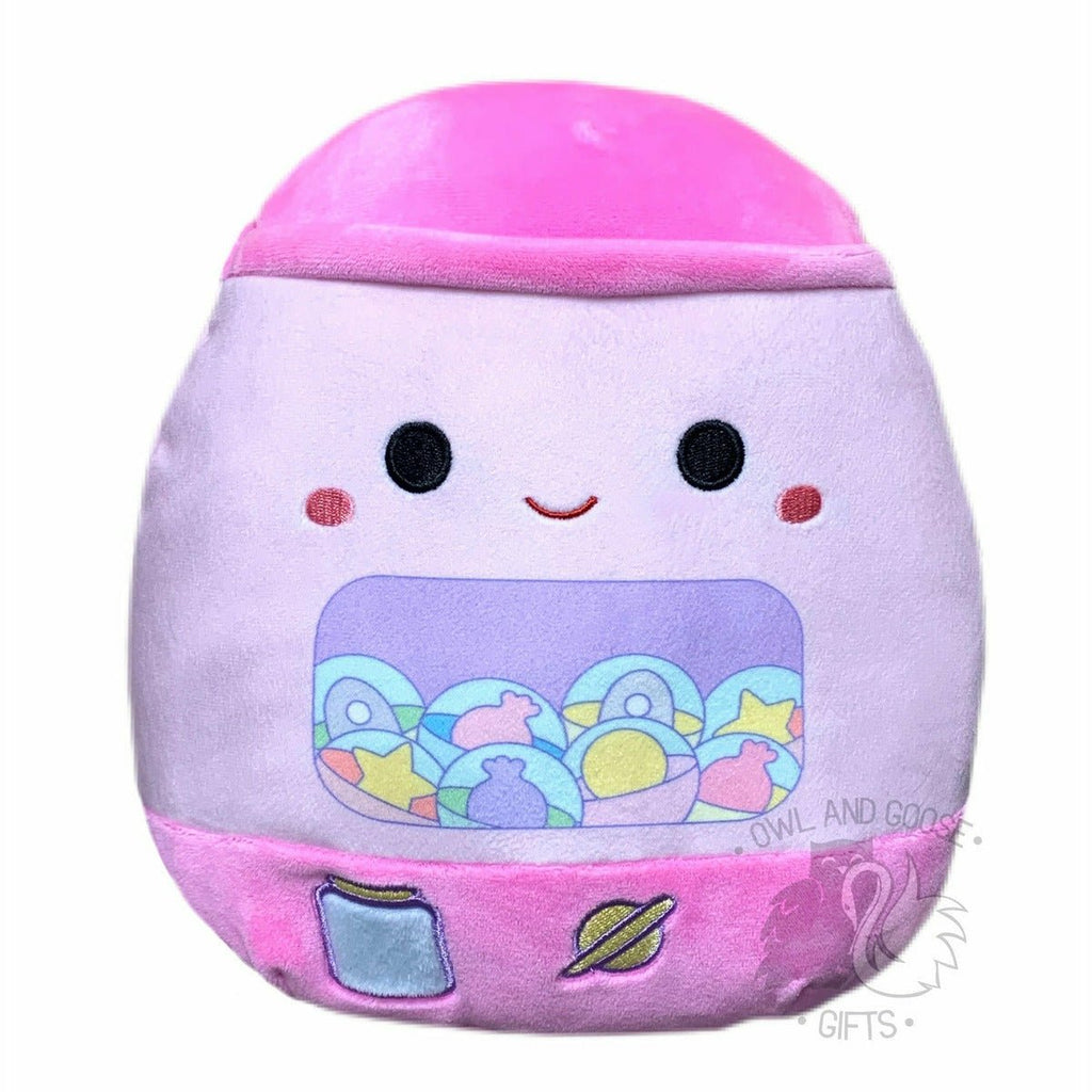 Squishmallow 8 Inch Maline the Capsule Machine Pink Gamer Squad Plush Toy - Owl & Goose Gifts