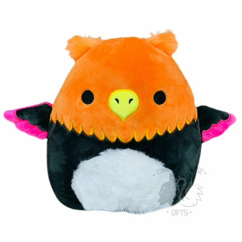Squishmallow 8 Inch Myrna the Griffin Blacklight Plush Toy - Owl & Goose Gifts