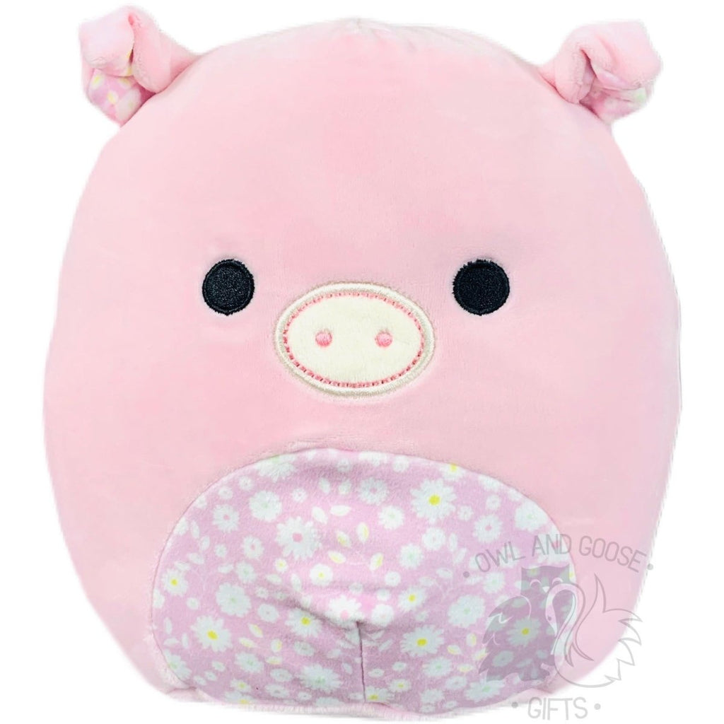 Squishmallow 8 Inch Peter the Pig Floral Easter Plush Toy - Owl & Goose Gifts