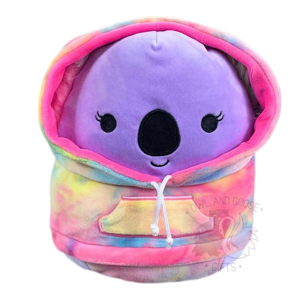 Squishmallow 8 Inch Renate the Koala Hoodie Squad Plush Toy - Owl & Goose Gifts