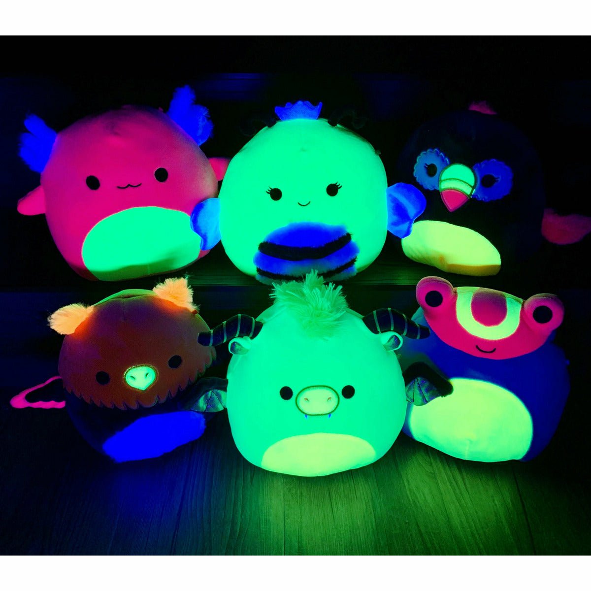 Entire blacklight newest squishmallow 8