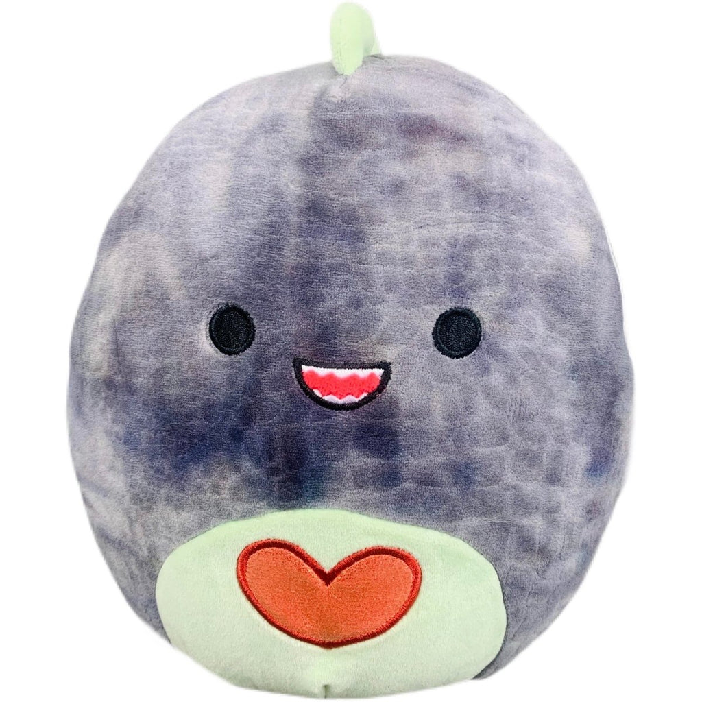 Squishmallow 8 Inch Xander the Dinosaur Valentine Plush Toy - Owl & Goose Gifts
