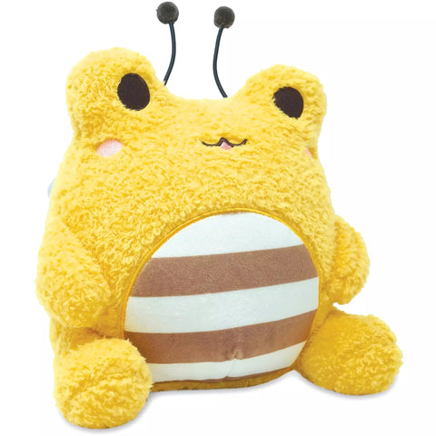 Cuddle Barn 9 Inch Wawa the Bumblebee Frog Kawaii Plush Toy - Owl & Goose Gifts