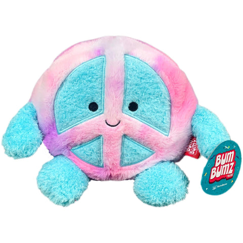 Bumbumz 7.5 Inch Megs the Peace Sign Plush Toy - Owl & Goose Gifts