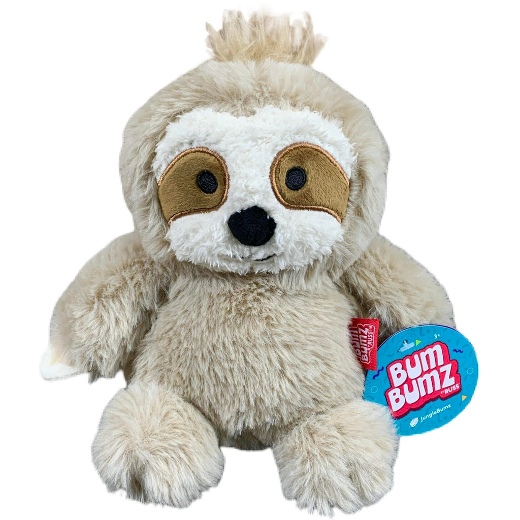Bumbumz 7.5 Inch Steve the Sloth Plush Toy - Owl & Goose Gifts