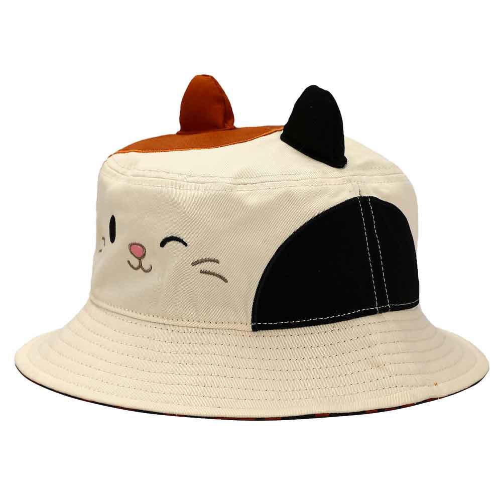 Squishmallow Cam the Cat Bucket Hat - Adult One Size - Owl & Goose Gifts