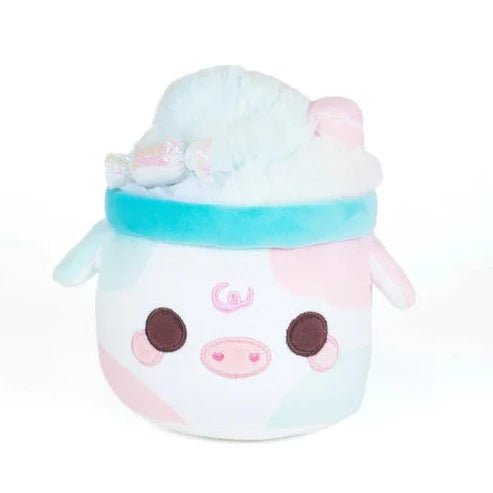 Cuddle Barn 7 Inch Lil Series the Cotton Candy Scented Mooshake Plush Toy - Owl & Goose Gifts