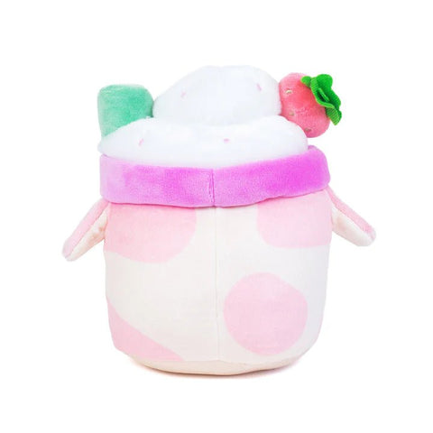 Cuddle Barn 7 Inch Lil Series the Strawberry Scented Mooshake Plush Toy - Owl & Goose Gifts
