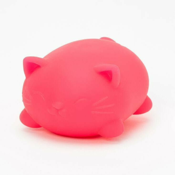 Nee Doh Cool Cats 2.5 Inch Squish Ball Fidget Toy - Owl & Goose Gifts