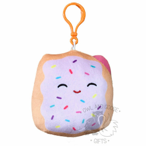 Squishmallow 3.5 Inch Fresa the Toaster Pastry Clip - Owl & Goose Gifts